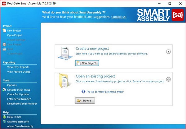Red Gate SmartAssembly(NET代碼保護(hù)工具) v7.0.7.2439 官方版圖1