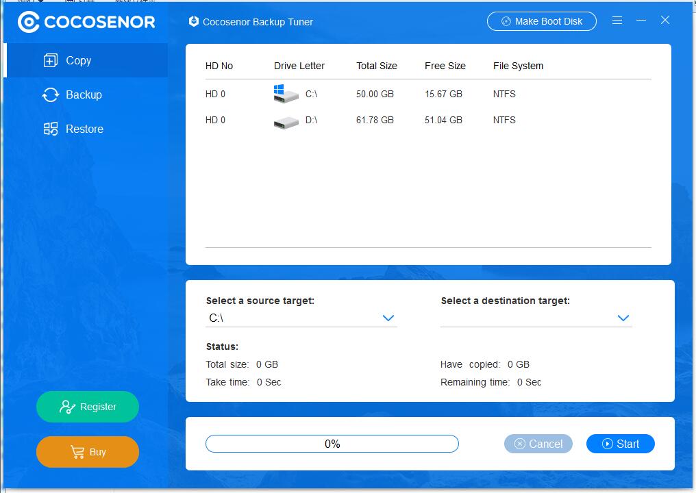 Cocosenor Backup Tuner下載