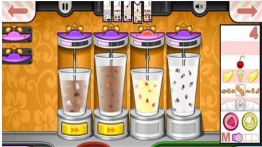 老爹果汁店游戲