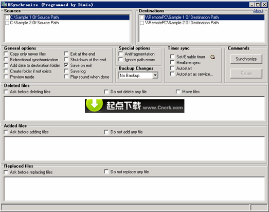 DSynchronize V2.30.1 英文綠色免費版圖1