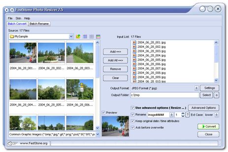 FastStone Photo Resizer v4.3 綠色免費(fèi)版圖1