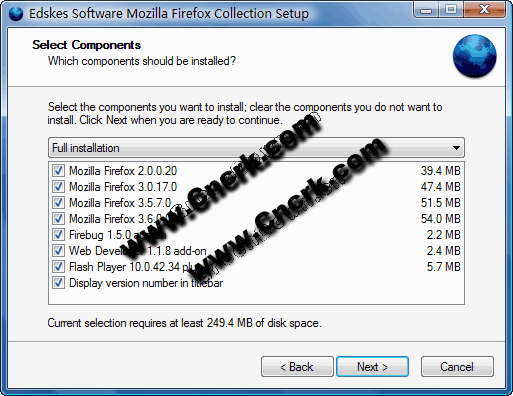 Mozilla Firefox Collection V1.0.7.2 英文官方安裝版圖1