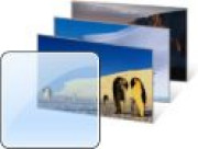 《南極風(fēng)光》Windows 7幻燈片主題 簡(jiǎn)體中文綠色免費(fèi)版圖1