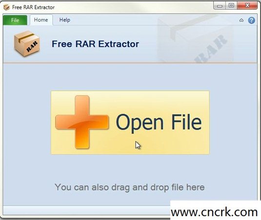 rar壓縮文件解壓器 Free RAR Extractor 1.2 英文免費(fèi)版圖1
