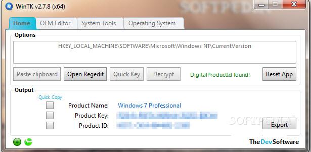 WinTK查看系統(tǒng)信息 3.1.3 官方版圖1