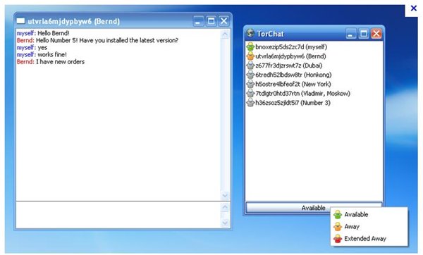 TorChat 0.9.9.553 綠色英文版_p2p的聊天工具圖1