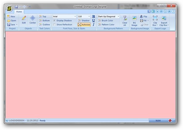 文字logo產(chǎn)生器(Domain Logo Designer) 1.0.0.1 安裝版圖1