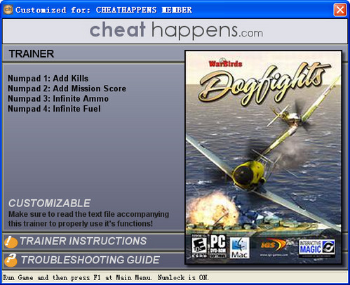 空戰(zhàn)英雄修改器下載 v1.0 免費版圖1