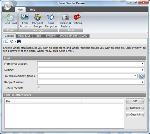 郵件批量處理(Kristanix Email Sender Deluxe) v2.35 特別版圖1