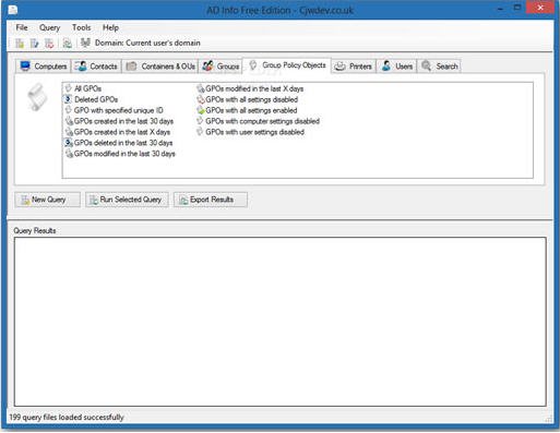 活動(dòng)目錄管理工具(AD Info Free Edition) V1.7.3.0 免費(fèi)版圖1