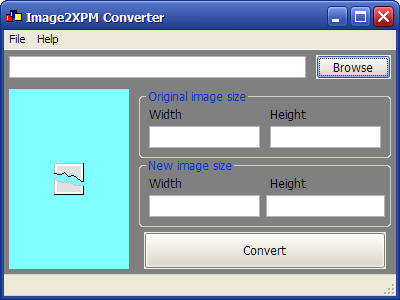 XPM格式轉(zhuǎn)換器(Image2XPM Converter) V1.0 綠色版圖1