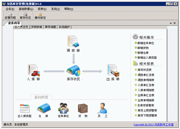 為迅庫存管理 v1.4 中文官方安裝版圖1