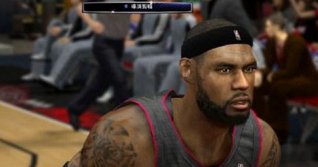 NBA2K14 詹姆斯面部補(bǔ)丁 v1.0 免費(fèi)版圖1